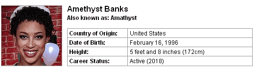 Pornstar Amethyst Banks
