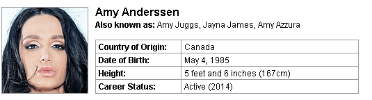 Pornstar Amy Anderssen