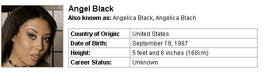 Pornstar Angel Black