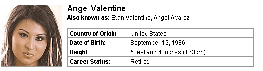 Pornstar Angel Valentine