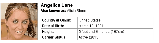 Pornstar Angelica Lane