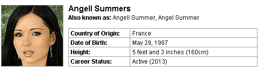 Pornstar Angell Summers