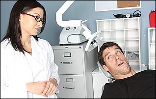 Doctor Ann Marie Rios enjoying sex with her handsome patient
