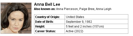 Pornstar Anna Bell Lee
