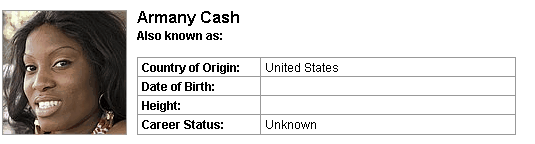 Pornstar Armany Cash