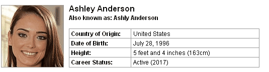 Pornstar Ashley Anderson