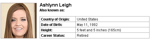 Pornstar Ashlynn Leigh