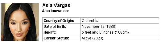 Pornstar Asia Vargas