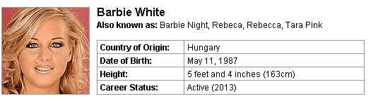Pornstar Barbie White