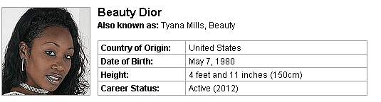 Pornstar Beauty Dior