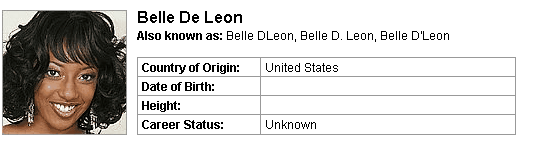 Pornstar Belle De Leon