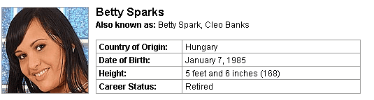 Pornstar Betty Sparks
