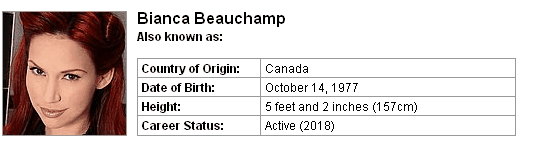 Pornstar Bianca Beauchamp