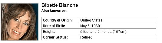 Pornstar Bibette Blanche