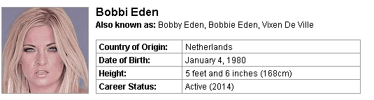 Pornstar Bobbi Eden