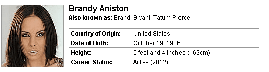 Pornstar Brandy Aniston