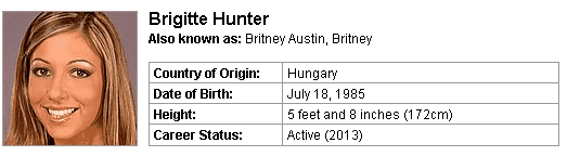 Pornstar Brigitte Hunter