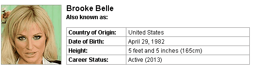Pornstar Brooke Belle