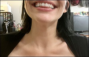 Busty beauty Brooklyn Springvalley giving titjob and blowjob to a lucky guy.