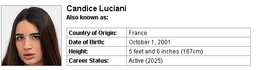 Pornstar Candie Luciani