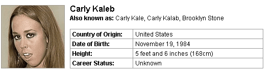 Pornstar Carly Kaleb