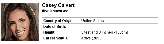 Pornstar Casey Calvert