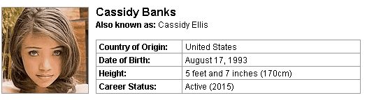 Pornstar Cassidy Banks