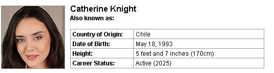 Pornstar Catherine Knight