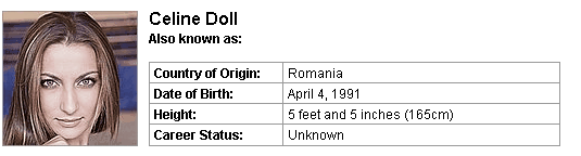 Pornstar Celine Doll