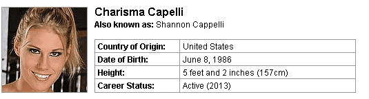 Pornstar Charisma Capelli