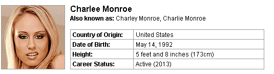 Pornstar Charlee Monroe