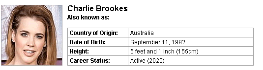 Pornstar Charlie Brookes