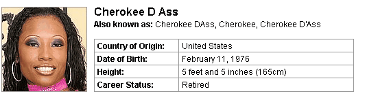Pornstar Cherokee D Ass