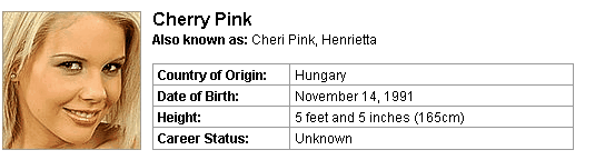 Pornstar Cherry Pink