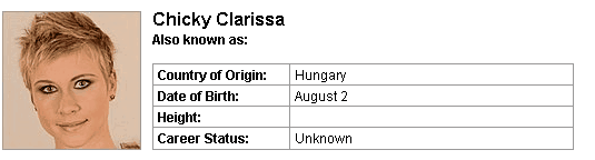 Pornstar Chicky Clarissa
