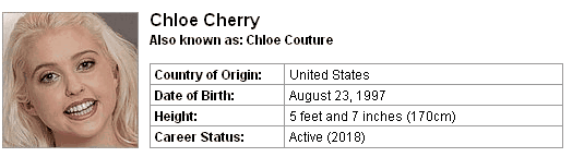 Pornstar Chloe Cherry