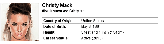 Pornstar Christy Mack