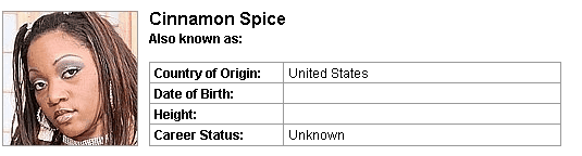 Pornstar Cinnamon Spice