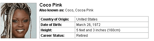 Pornstar Coco Pink