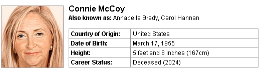 Pornstar Connie McCoy