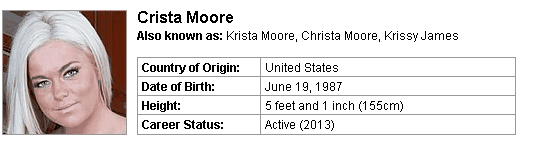 Pornstar Crista Moore