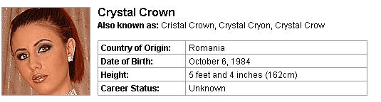 Pornstar Crystal Crown