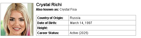 Pornstar Crystal Richi
