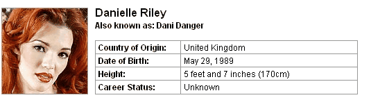 Pornstar Danielle Riley