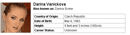 Pornstar Darina Vanickova