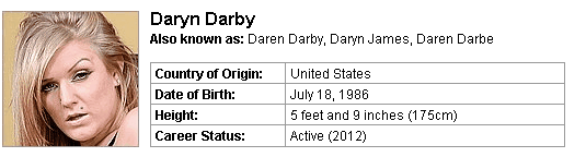 Pornstar Daryn Darby