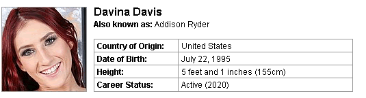 Pornstar Davina Davis