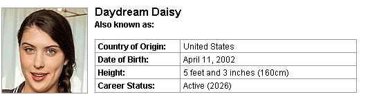 Pornstar Daydream Daisy