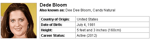 Pornstar Dede Bloom