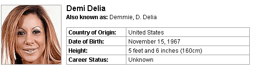 Pornstar Demi Delia